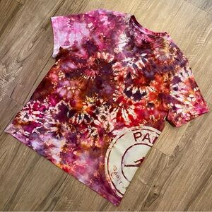 🔥NEW🔥 CUSTOM AIR JORDAN X PARIS SAINT GERMAIN TIE DYE MEN’S TEE